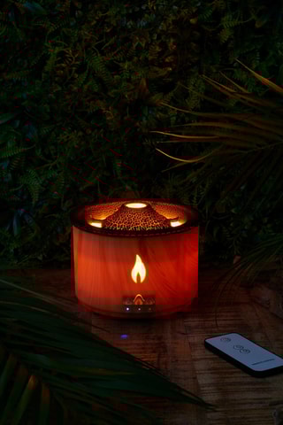 Ambientador LED - Natural y negro