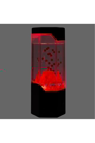 Lámpara de sobremesa - Negro y rojo