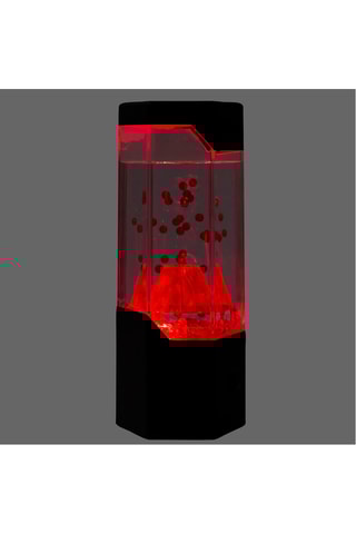 Lámpara de sobremesa - Negro y rojo