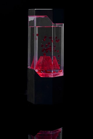 Lámpara de sobremesa - Negro y rojo