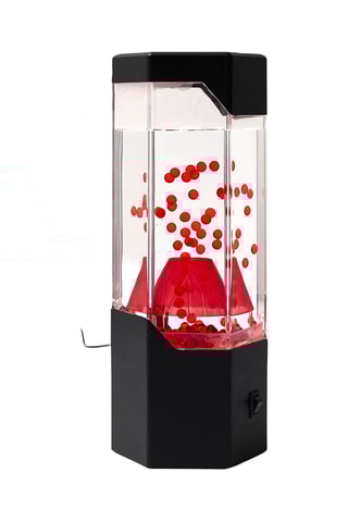 Lámpara de sobremesa - Negro y rojo