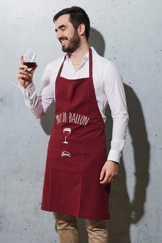 Schort "Pro du Ballon" - Rood