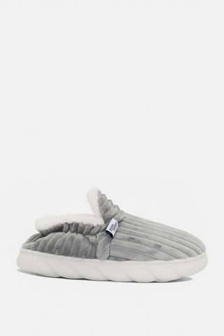 Zapatillas de casa con plataforma - Gris