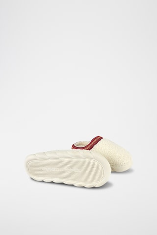 Zapatillas de casa - Modelo aleatorio - Beige y negro