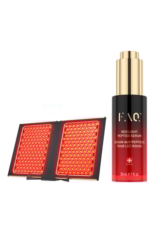Double panneau LED FAQ™ - 512 LED avec Sérum Peptide Red Light FAQ - 30 ml
