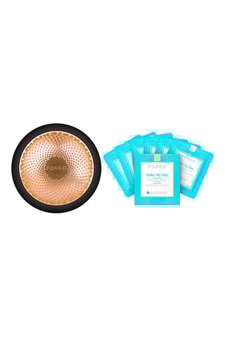 Appareil de spa visage UFO™ Noir et 7 masques Make My Day - Tout type de peau - 7 x 6 g