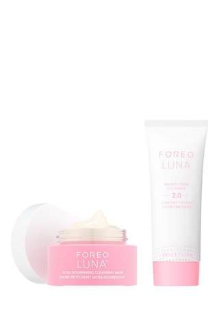 Soin nettoyant micro-mousse LUNA™ - Tout type de peaux - 100 ml et Baume nettoyant Ultra-Nourrissant Luna™ - 75 ml