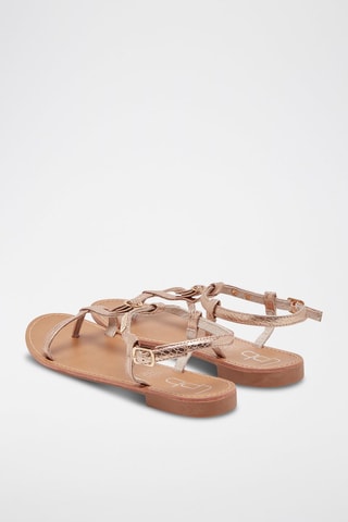 Sandalen Dasa Roségoudkleurig
