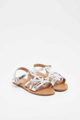 Sandálias J-Fabrizia Prateado