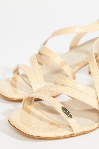 Sandalen met Hak Faustina - Ecru