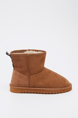 Botins forrados Artemis Camel