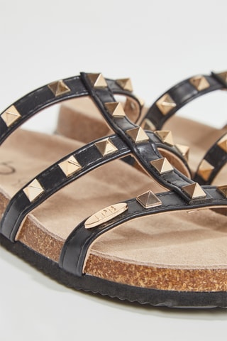 Mules - Preto e dourado