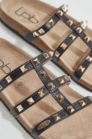 Mules - Preto e dourado