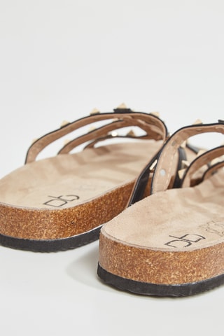 Mules - Preto e dourado