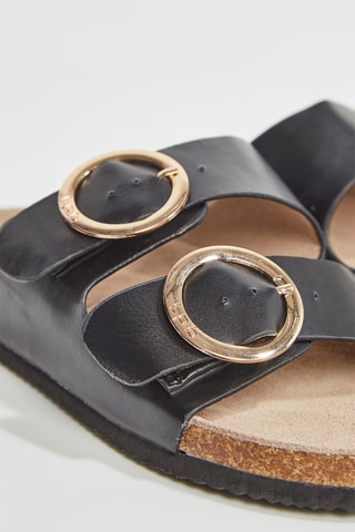 Mules - Preto e dourado