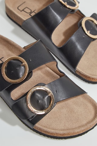 Mules - Preto e dourado