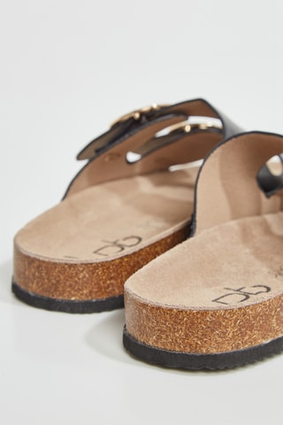 Mules - Preto e dourado