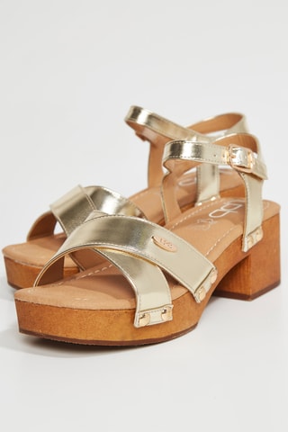 Sandalen met Hak Lexane - Goudkleurig