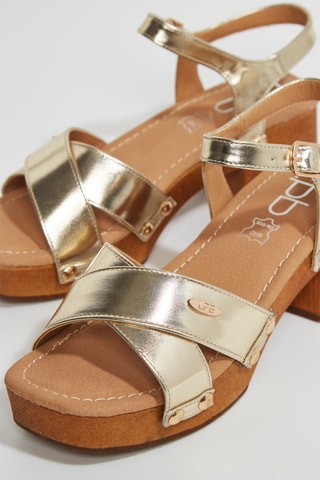 Sandalen met Hak Lexane - Goudkleurig