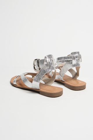 Sandálias Laurice - Prateado