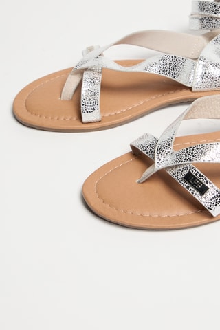 Sandálias Laurice - Prateado