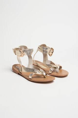 Sandálias Laurice - Dourado