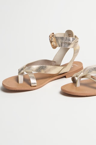 Sandálias Laurice - Dourado