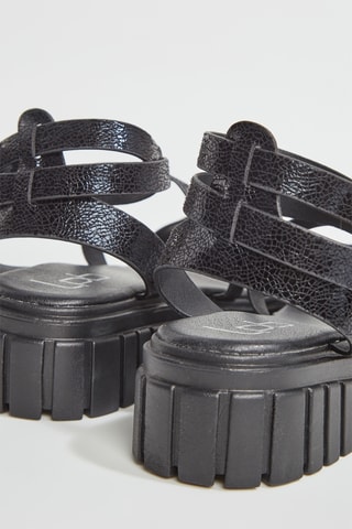 Sandalen met Hak - Zwart