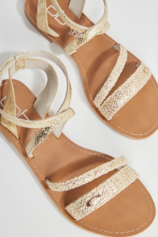 Sandálias - Dourado