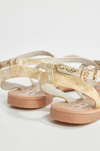 Sandálias - Dourado