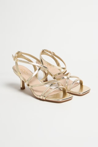 Sandalen met Hak Farila - Goudkleurig