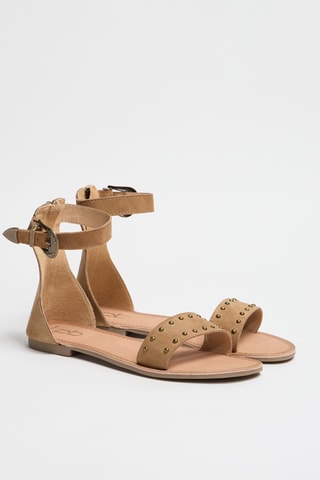 Nubuck Sandalen Ankara - Taupe