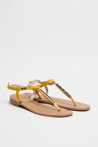 Sandalen Manel - Mosterdgeel