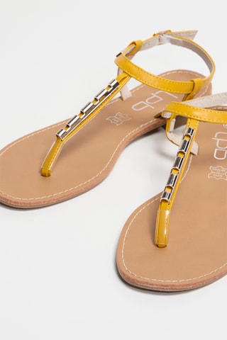 Sandalen Manel - Mosterdgeel