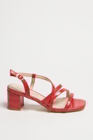 Sandalen met Hak Bertha - Rood
