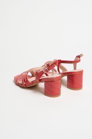Sandalen met Hak Bertha - Rood