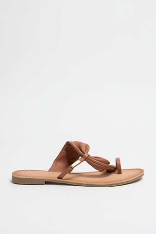 Sandales en cuir Beriza - Camel