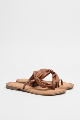 Sandales en cuir Beriza - Camel