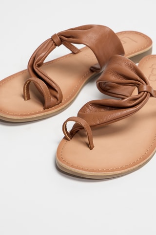 Sandales en cuir Beriza - Camel