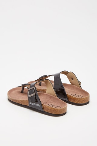 Chinelos de dedo Preto