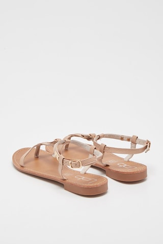 Sandalen Taupe