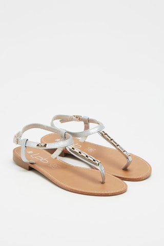 Sandalen Manel Zilverkleurig