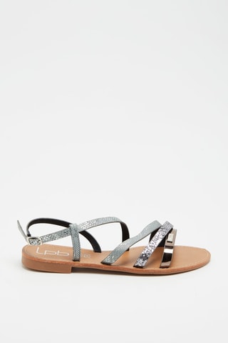 Sandalen Berren Brons- en Zilverkleurig