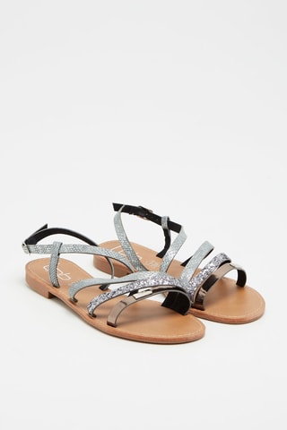 Sandalen Berren Brons- en Zilverkleurig