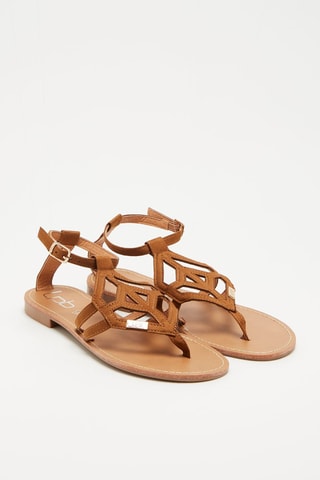 Sandalen Vanessa Camel