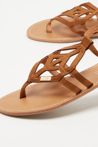 Sandalen Vanessa Camel