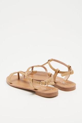 Sandalen Emilie Camel