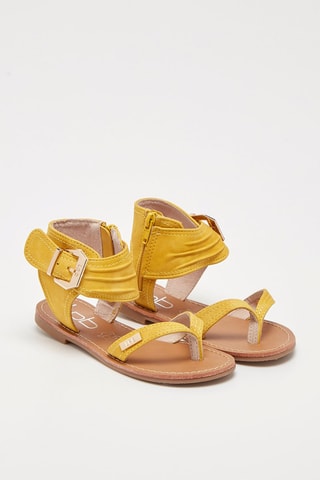 Sandalen J-Delka Mosterdgeel