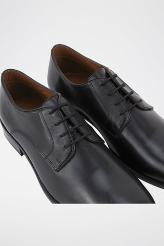 Derbies em couro - Preto
