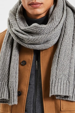 Écharpe - Cinzento-claro